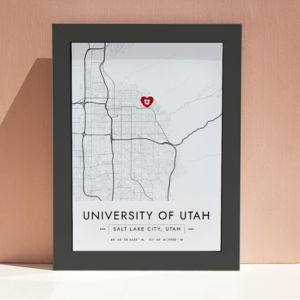Valentine's Day U of U Map
