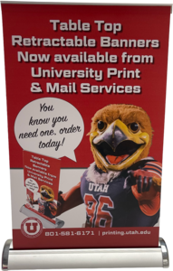 Table Top Rectractable